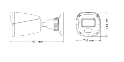 Idex Pro ID-9420S4L-D 2MP Dual Light Dahili Sesli Ip Bullet Kamera