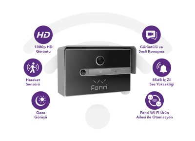 Fonri Wifi Akıllı Kapı Zili