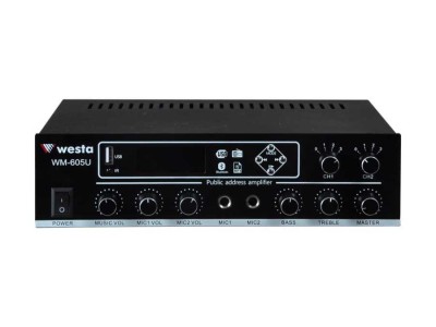 Westa WM 605U 2 Bölgeli 100W Amfi