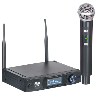 Wöller W-910 Tek El Microphone Seti