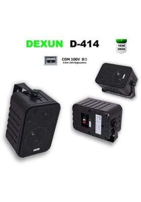 Dexun D-414T Siyah Sütun Hoparlör