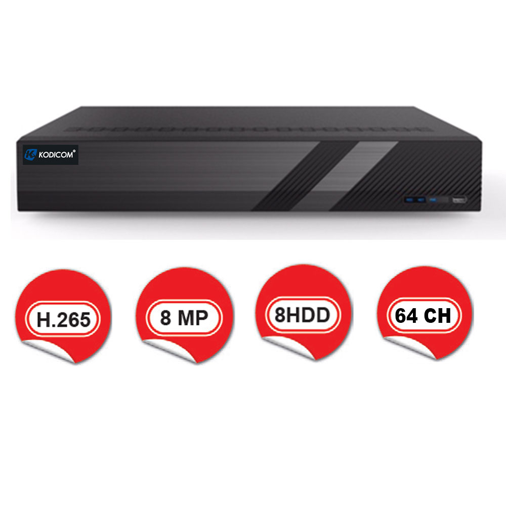 Kodicom 3564H8R 64 Kanal Nvr Kayıt Cihazı